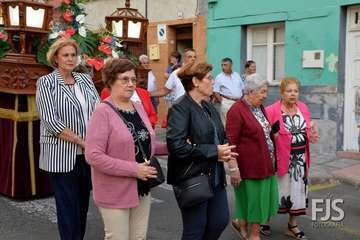 Procesión religiosa por las calles de El Ejido (Foto Francisco Javier Santana)